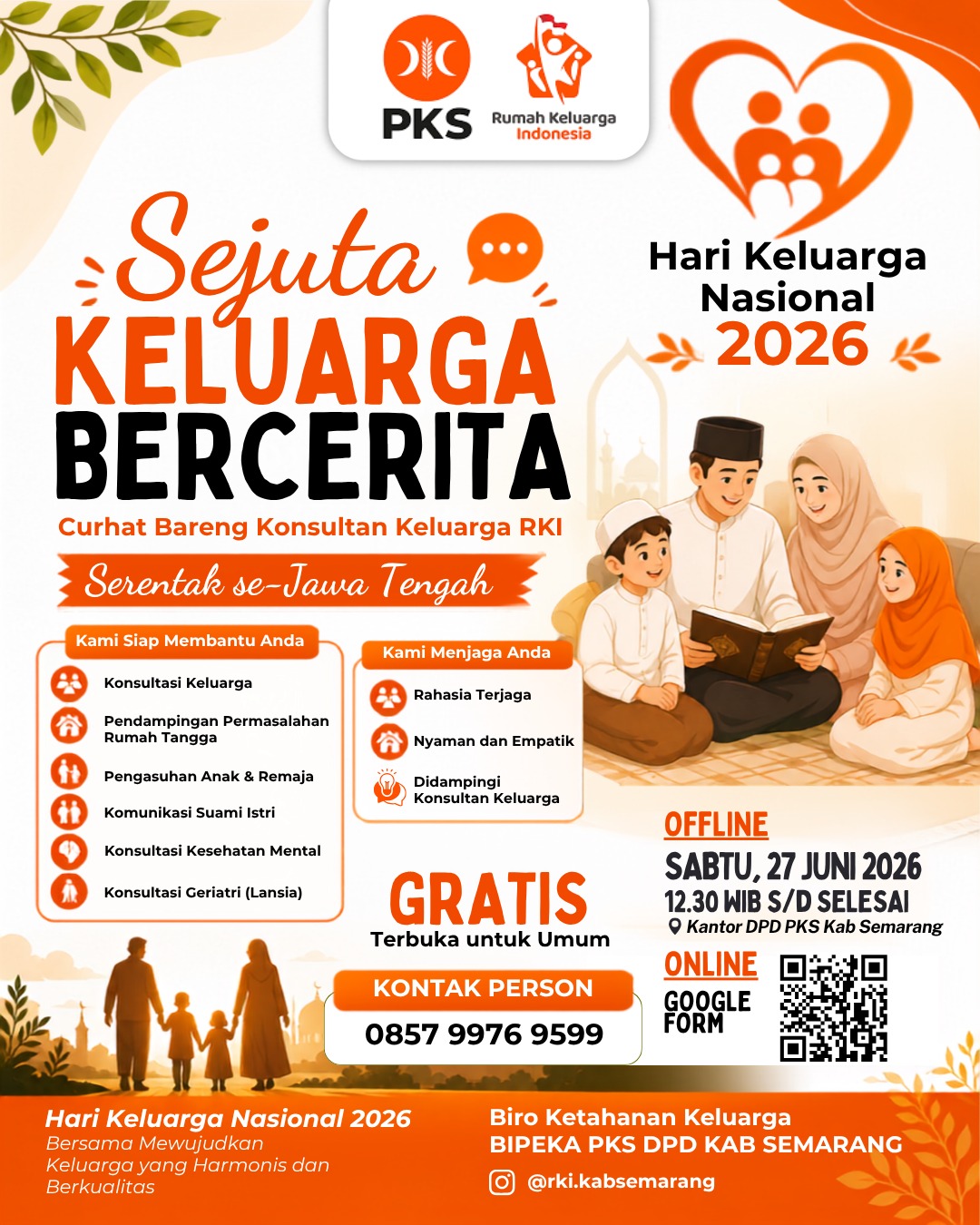 Sejuta Keluarga Bercerita: Ruang Aman untuk Curhat Keluarga Anda